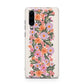 Floral Banner Pattern Huawei P30 Phone Case