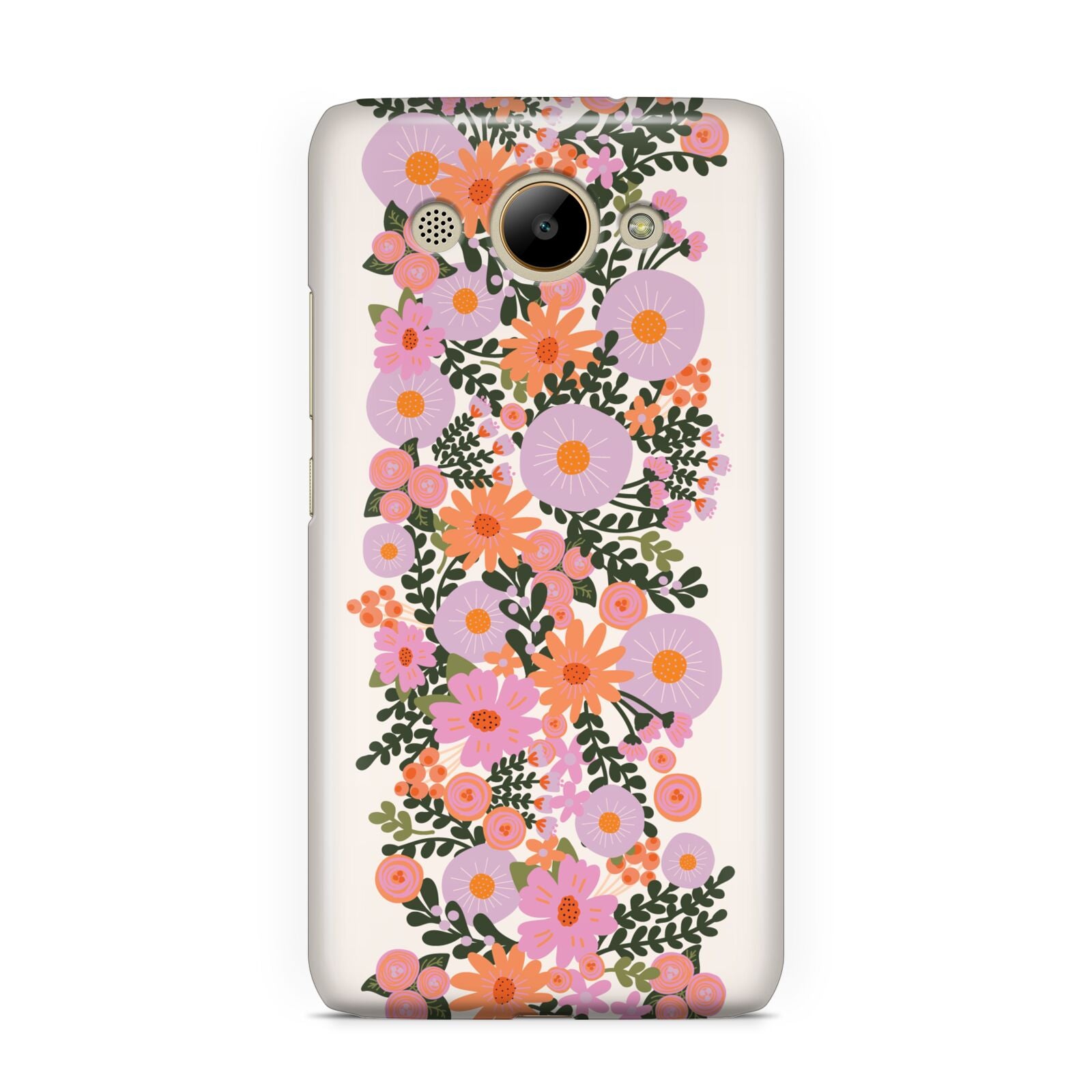 Floral Banner Pattern Huawei Y3 2017