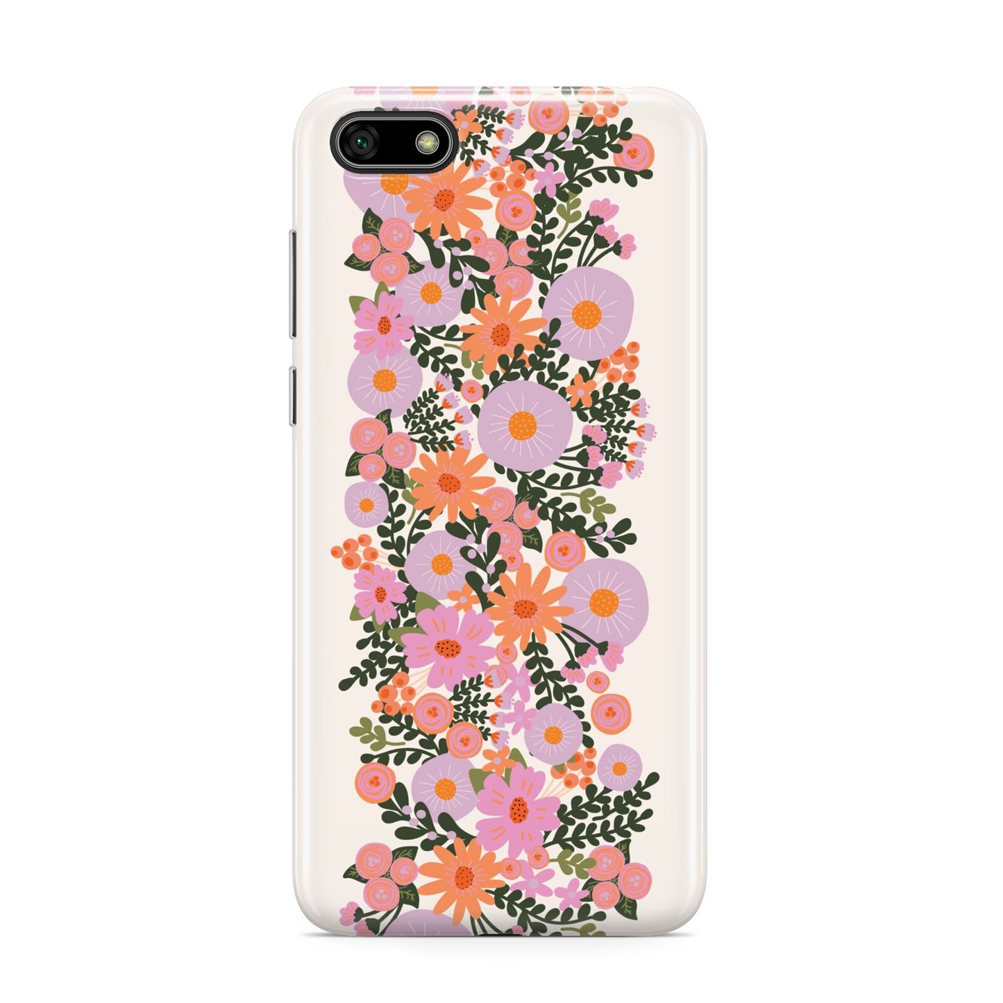 Floral Banner Pattern Huawei Y5 Prime 2018 Phone Case