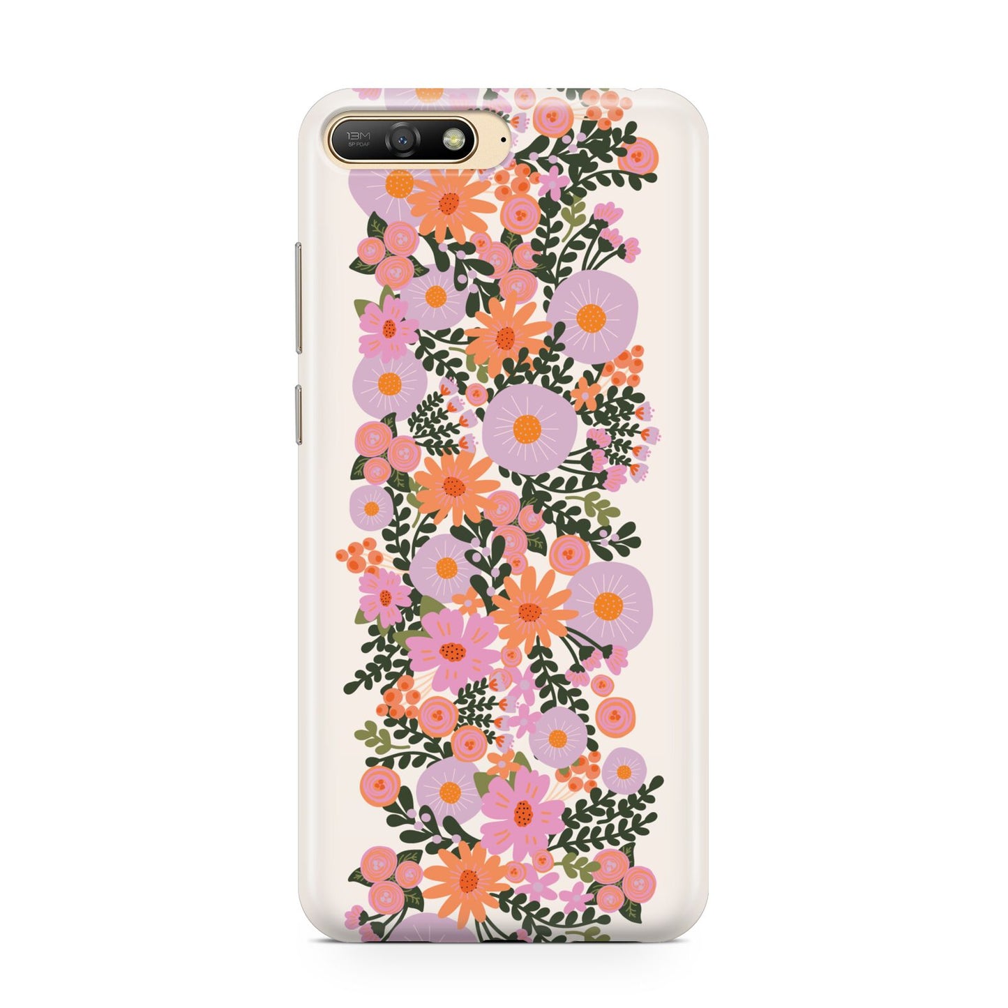 Floral Banner Pattern Huawei Y6 2018