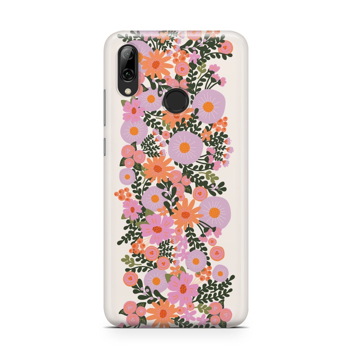 Floral Banner Pattern Huawei Y7 2019