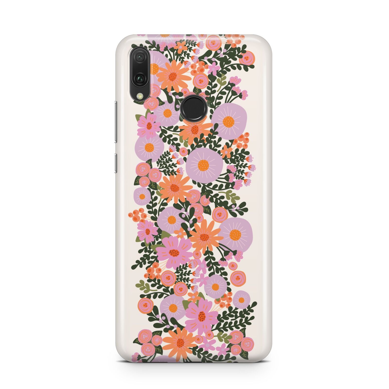 Floral Banner Pattern Huawei Y9 2019