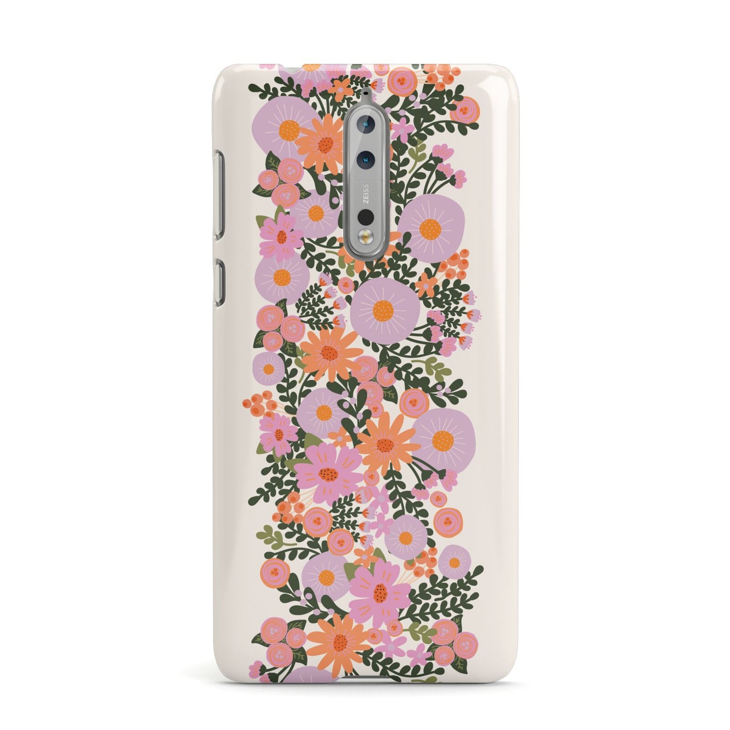 Floral Banner Pattern Nokia Case
