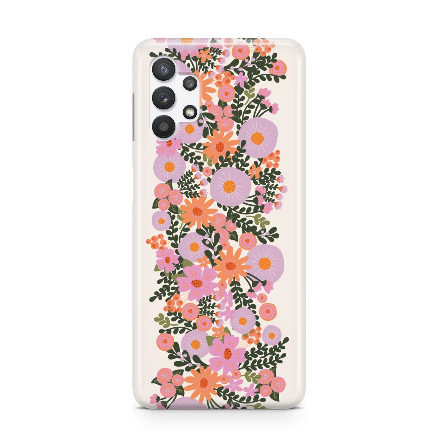 Floral Banner Pattern Samsung A32 5G Case
