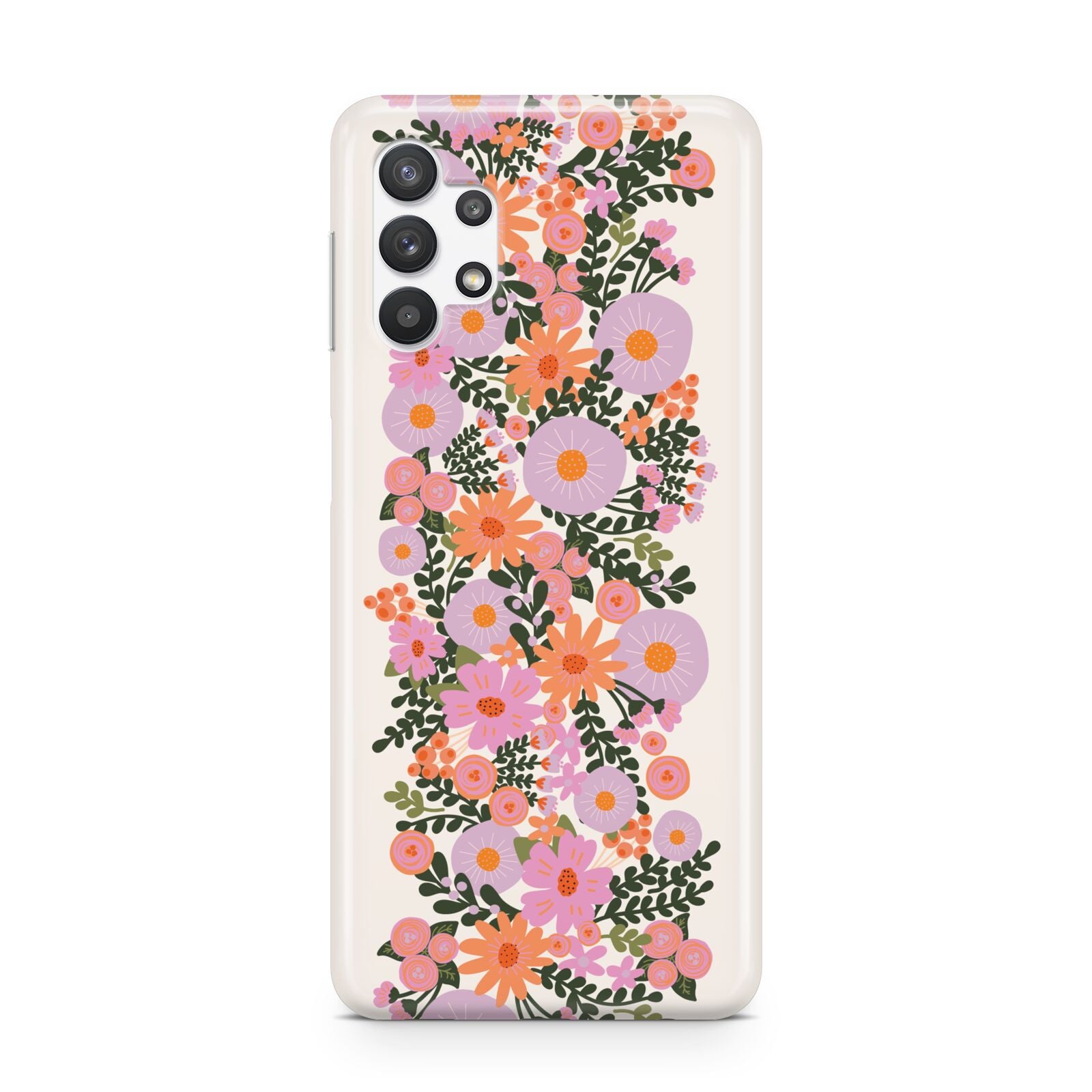 Floral Banner Pattern Samsung A32 5G Case