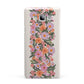 Floral Banner Pattern Samsung Galaxy A7 2015 Case