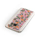 Floral Banner Pattern Samsung Galaxy Case Front Close Up
