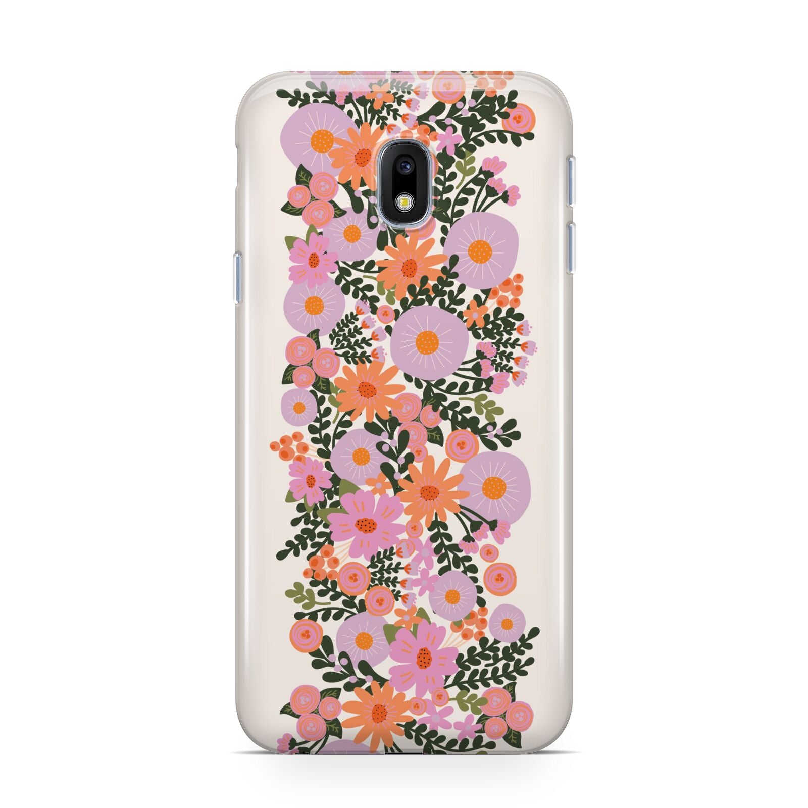 Floral Banner Pattern Samsung Galaxy J3 2017 Case