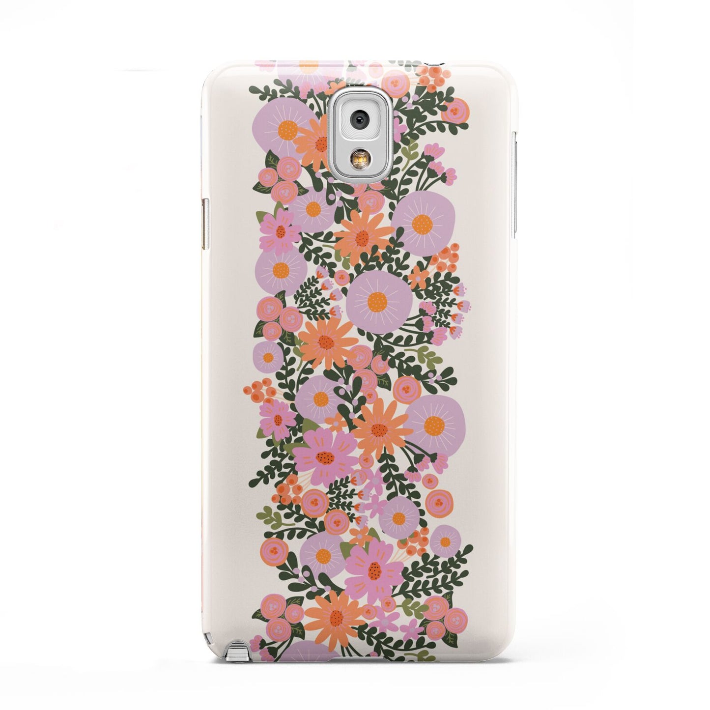 Floral Banner Pattern Samsung Galaxy Note 3 Case