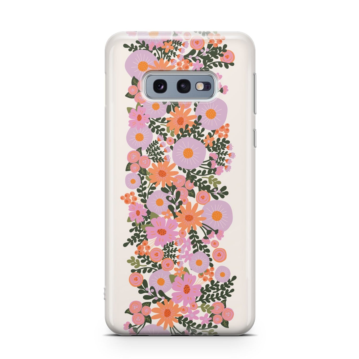 Floral Banner Pattern Samsung Galaxy S10E Case