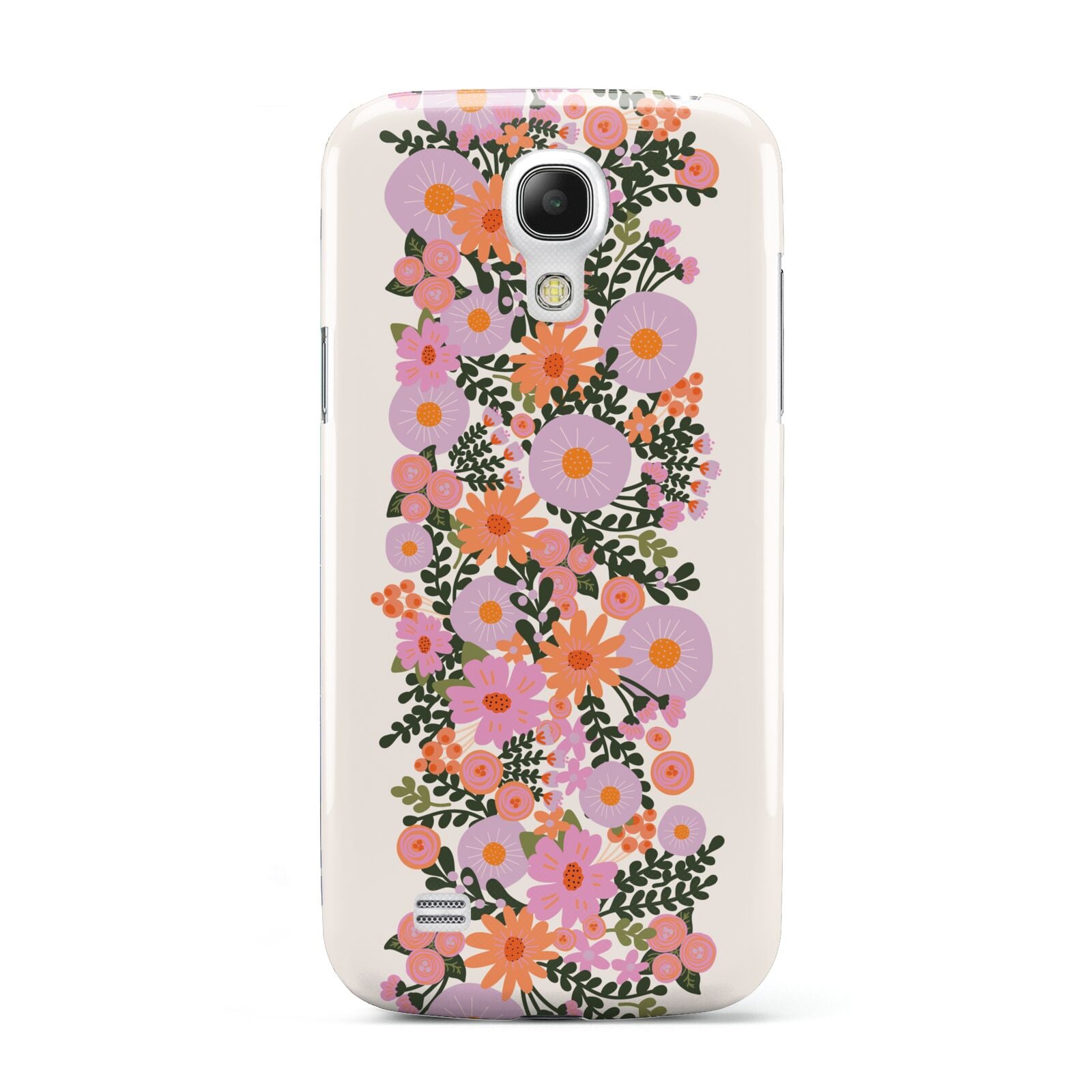 Floral Banner Pattern Samsung Galaxy S4 Mini Case