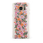 Floral Banner Pattern Samsung Galaxy S7 Edge Case