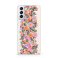 Floral Banner Pattern Samsung S21 Plus Case
