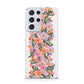 Floral Banner Pattern Samsung S21 Ultra Case