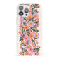 Floral Banner Pattern iPhone 13 Pro Max Full Wrap 3D Snap Case