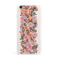 Floral Banner Pattern iPhone 6 Plus 3D Snap Case on Gold Phone