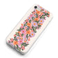 Floral Banner Pattern iPhone 8 Bumper Case on Silver iPhone Alternative Image
