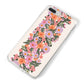 Floral Banner Pattern iPhone 8 Plus Bumper Case on Silver iPhone Alternative Image
