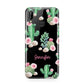 Floral Cactus Print with Name Huawei P20 Lite Phone Case