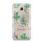 Floral Cactus Print with Name Samsung Galaxy A8 2016 Case