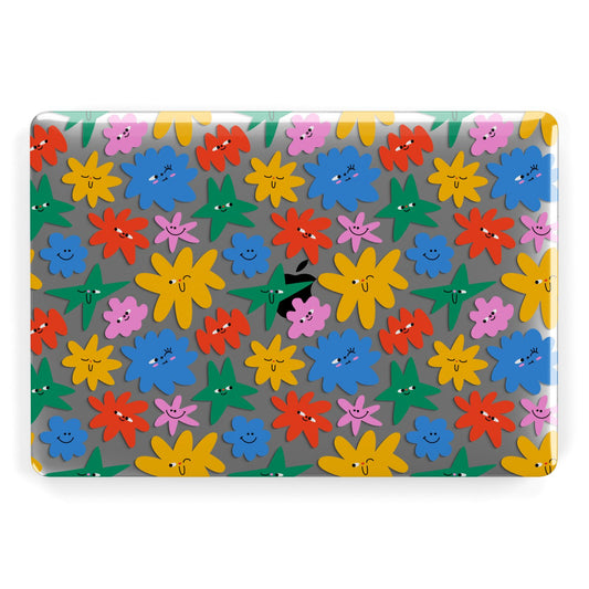 Floral Face Apple MacBook Case