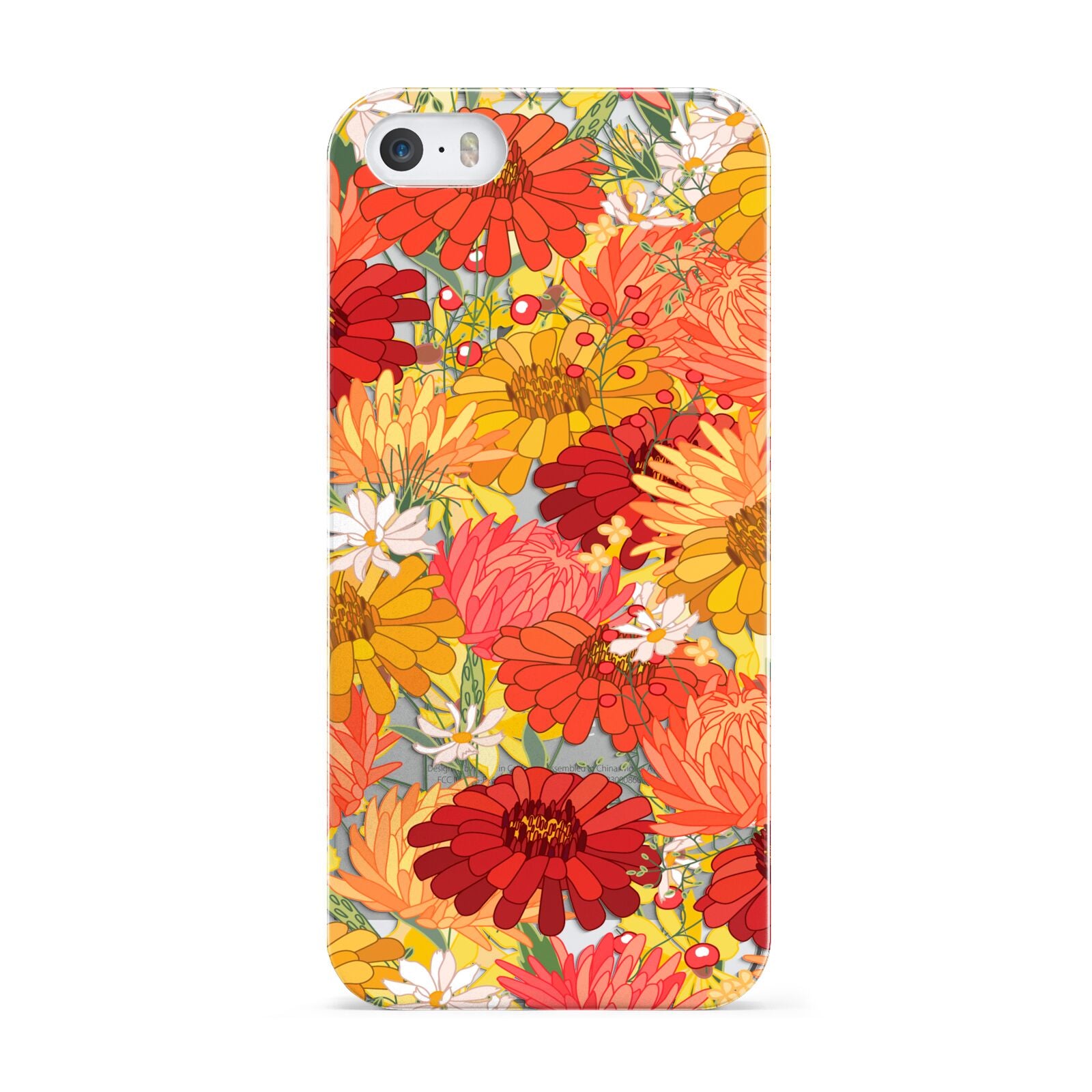 Floral Gerbera Apple iPhone 5 Case