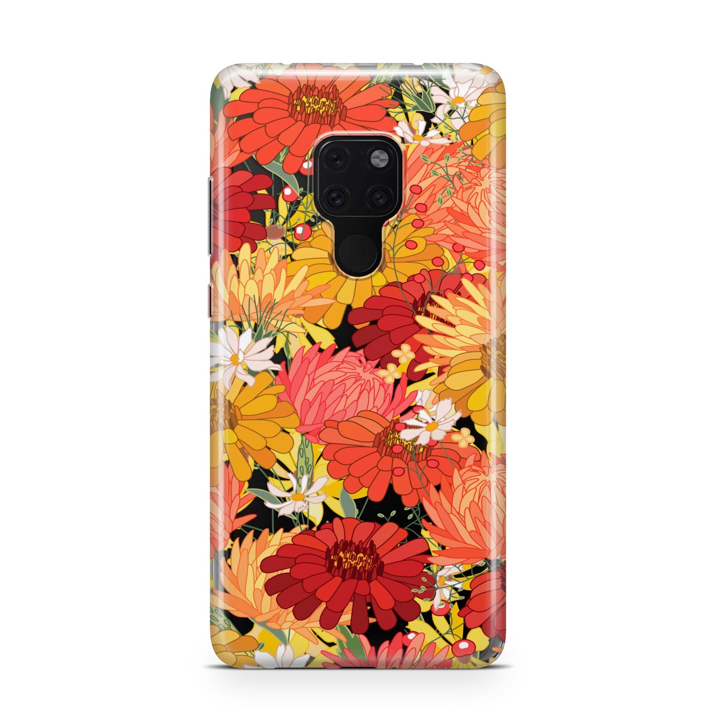 Floral Gerbera Huawei Mate 20 Phone Case