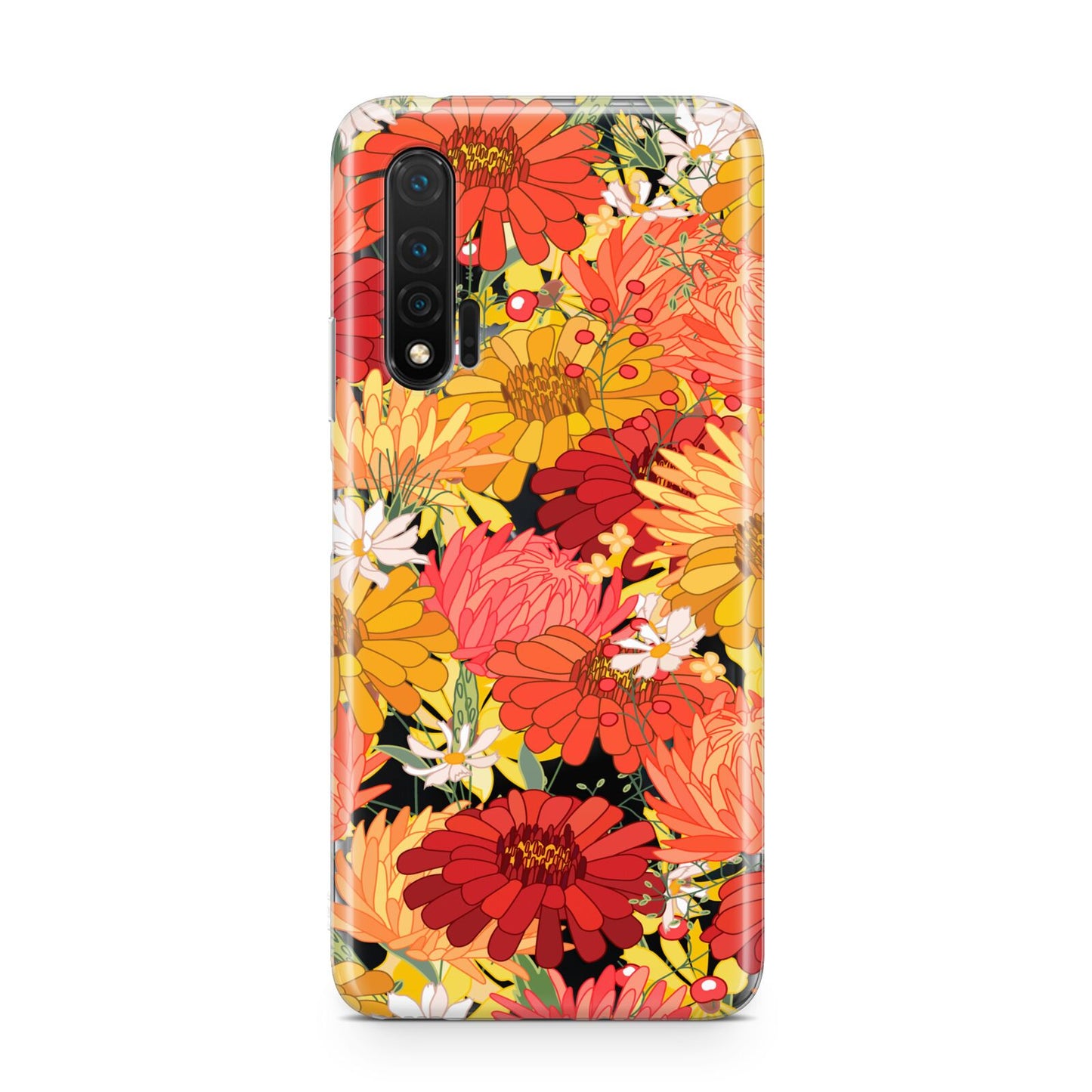 Floral Gerbera Huawei Nova 6 Phone Case