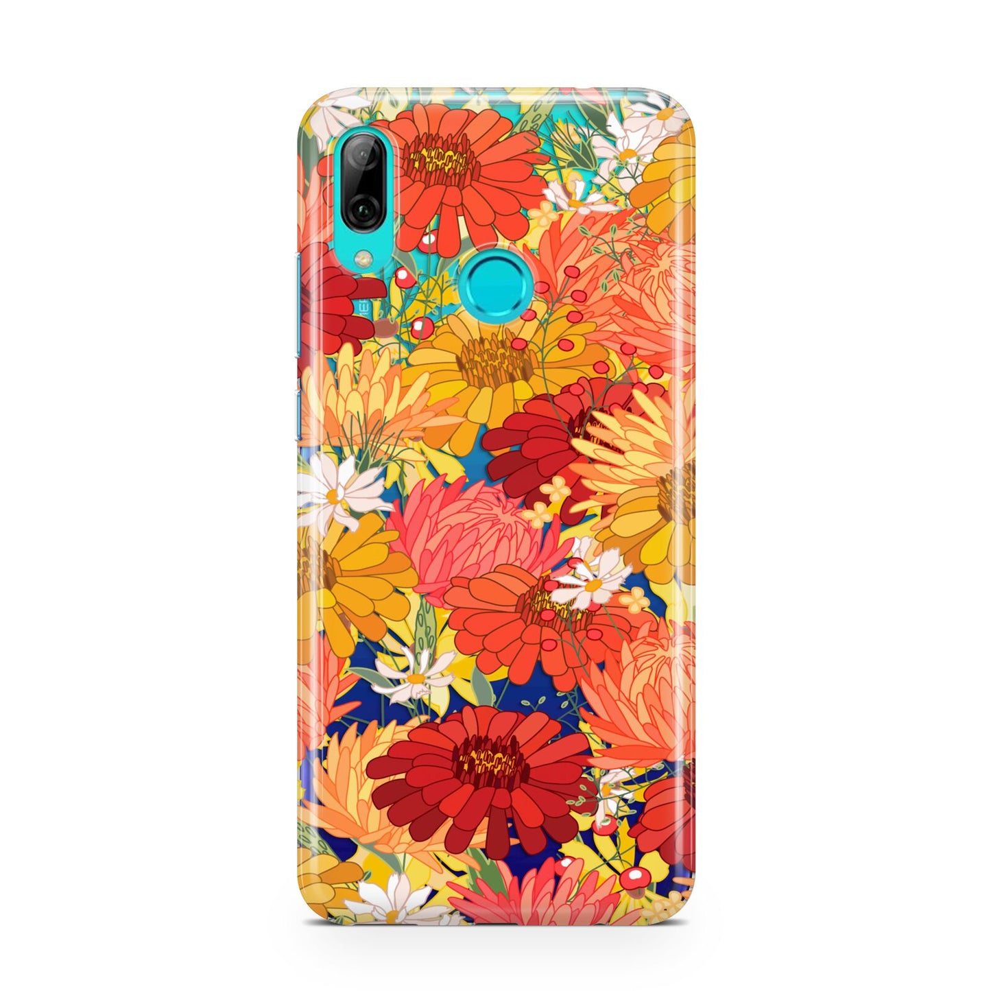 Floral Gerbera Huawei P Smart 2019 Case