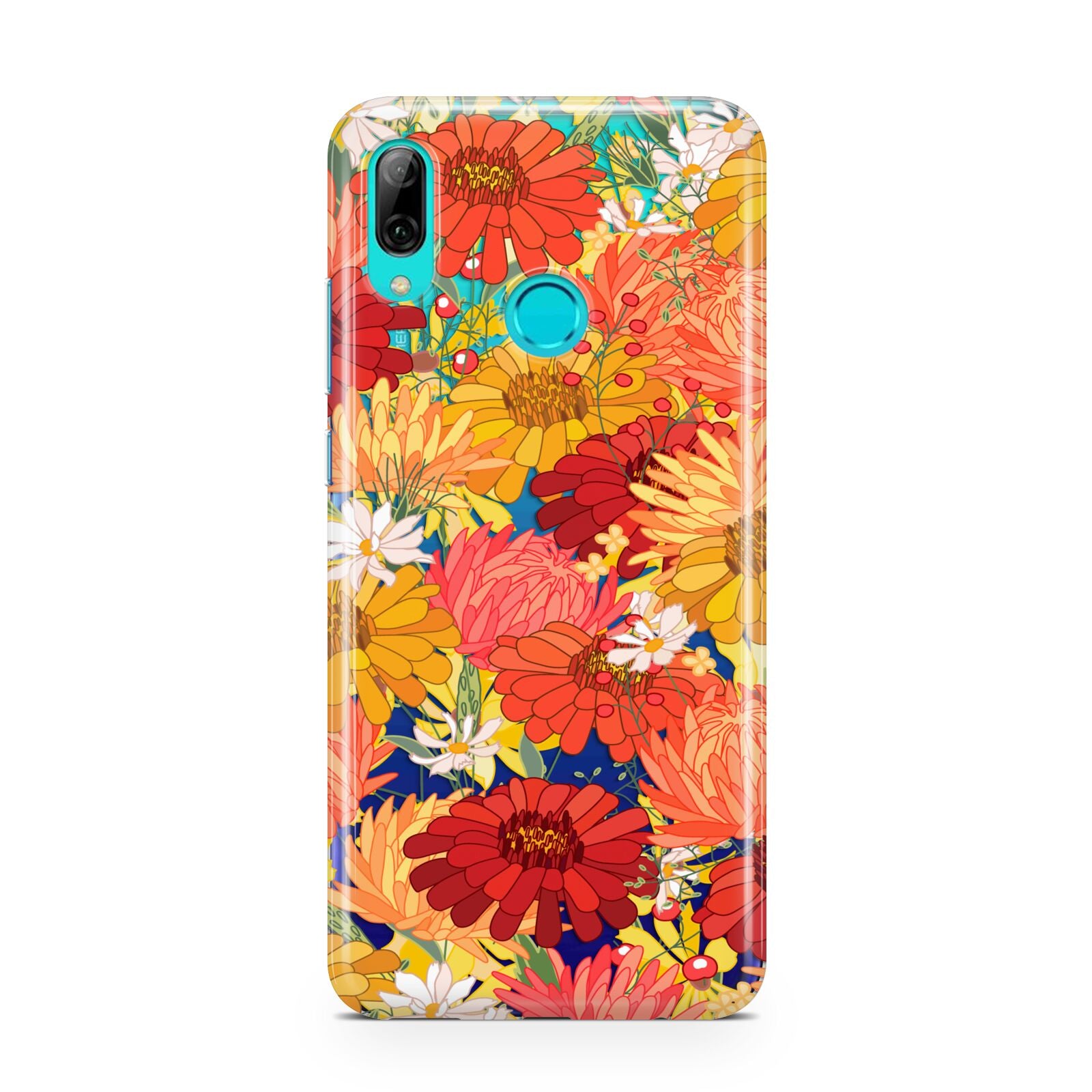 Floral Gerbera Huawei P Smart 2019 Case