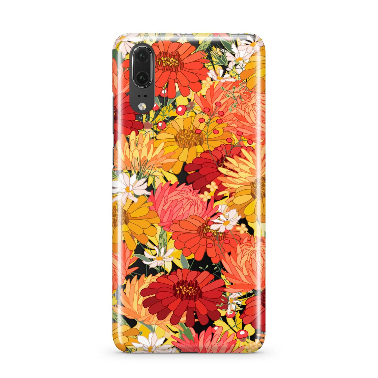 Floral Gerbera Huawei P20 Phone Case