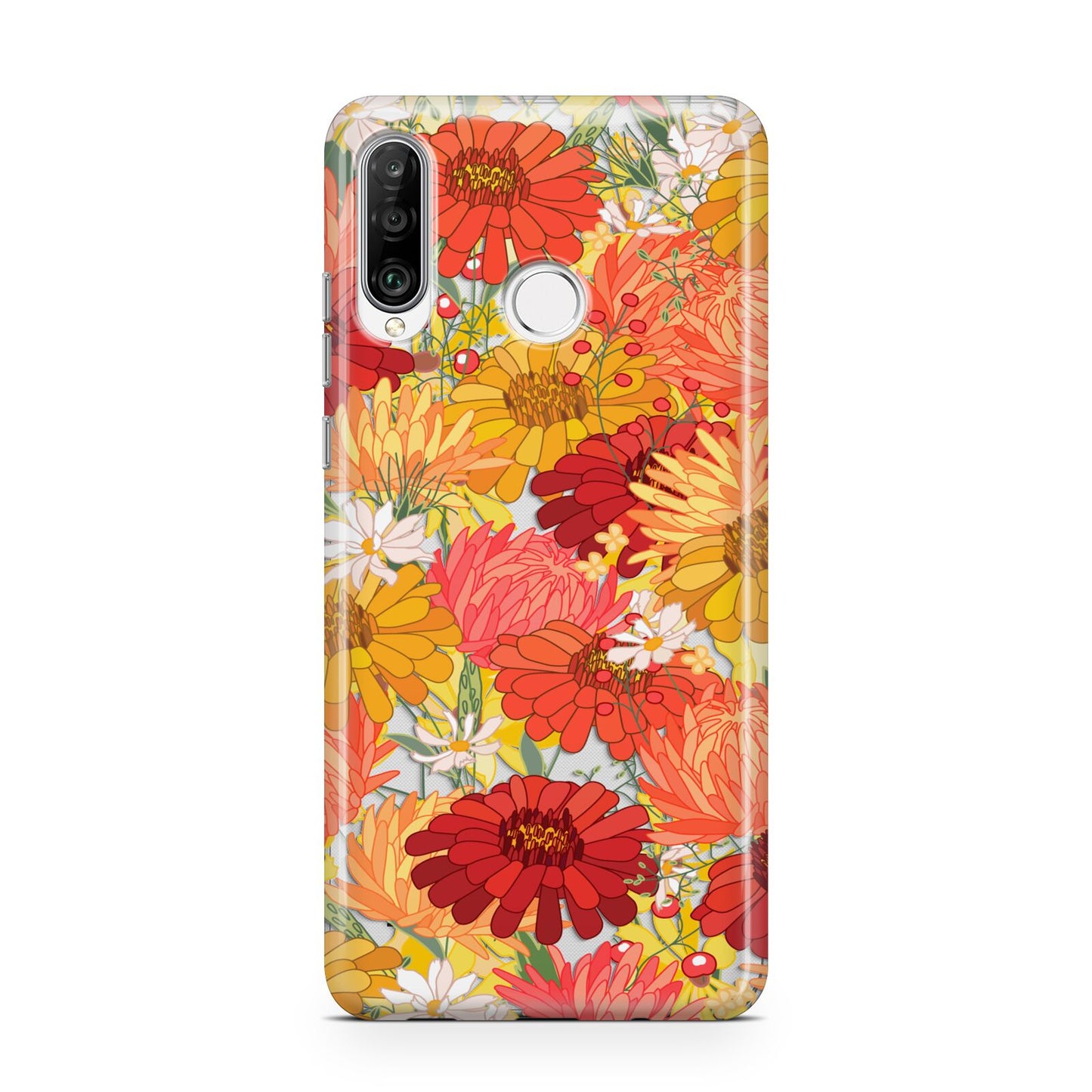 Floral Gerbera Huawei P30 Lite Phone Case