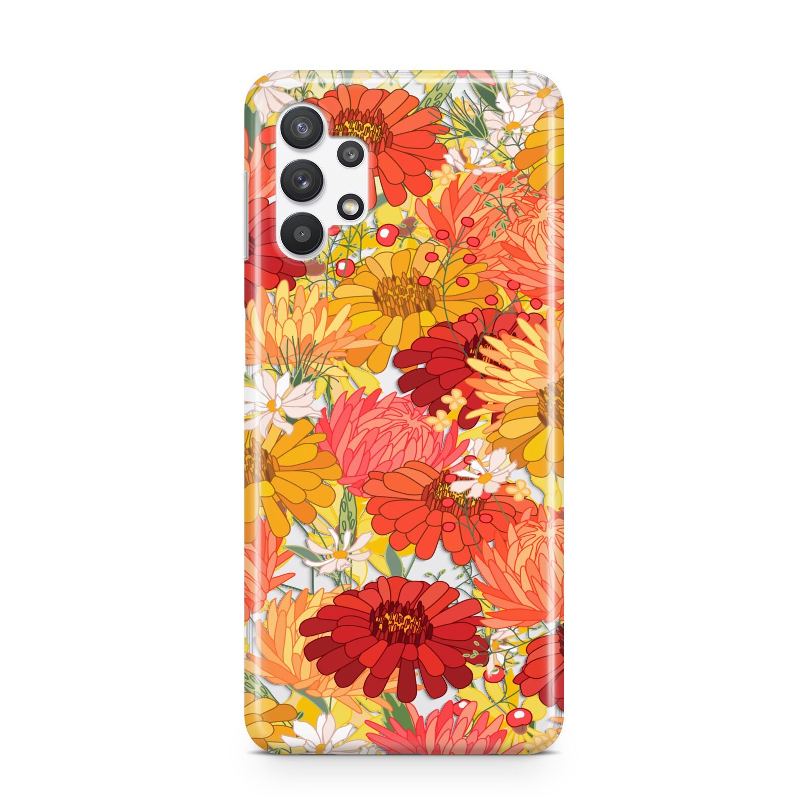 Floral Gerbera Samsung A32 5G Case