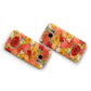 Floral Gerbera Samsung Galaxy Case Flat Overview