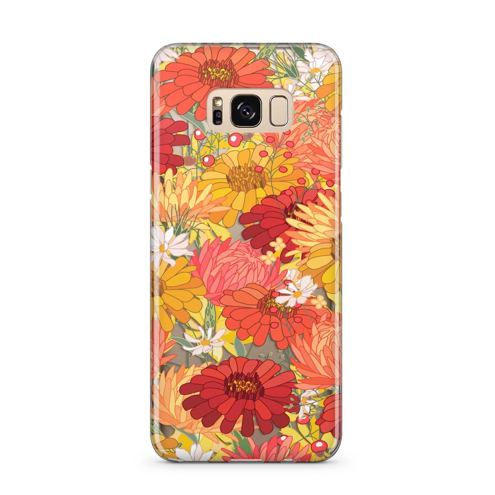 Floral Gerbera Samsung Galaxy S8 Plus Case
