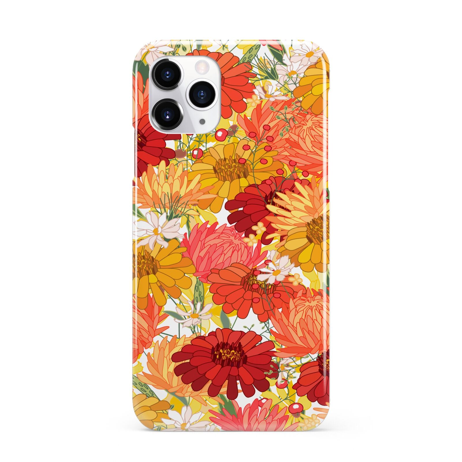 Floral Gerbera iPhone 11 Pro 3D Snap Case