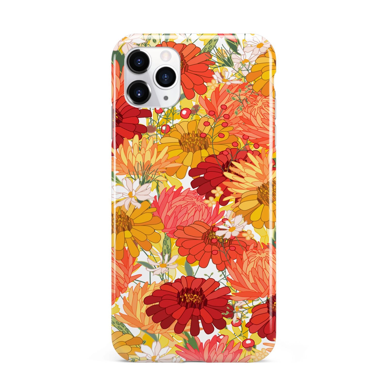 Floral Gerbera iPhone 11 Pro Max 3D Tough Case