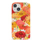 Floral Gerbera iPhone 13 Mini Full Wrap 3D Snap Case
