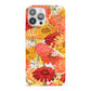 Floral Gerbera iPhone 13 Pro Max Full Wrap 3D Snap Case
