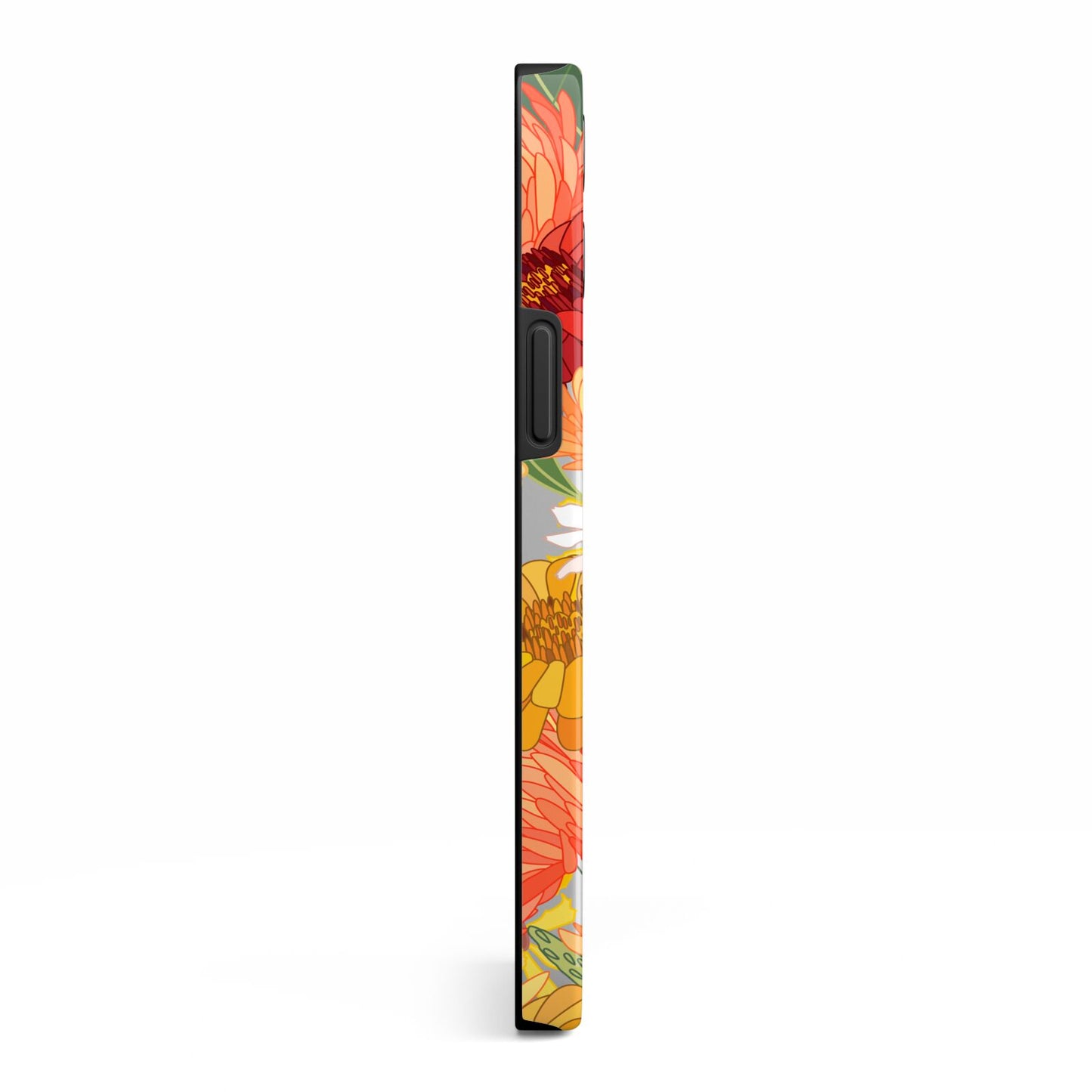 Floral Gerbera iPhone 13 Pro Max Side Image 3D Tough Case