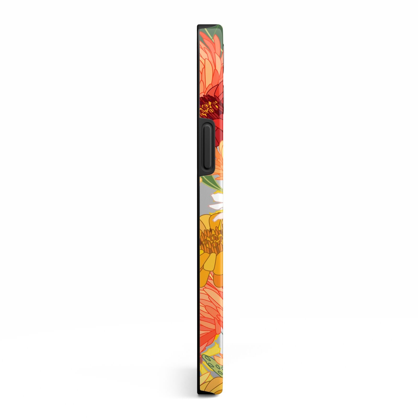 Floral Gerbera iPhone 13 Pro Max Side Image 3D Tough Case