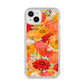 Floral Gerbera iPhone 14 Plus Clear Tough Case Starlight