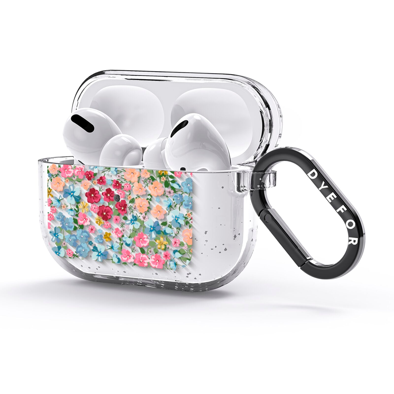 Floral Meadow AirPods Glitter Case 3rd Gen Side Image