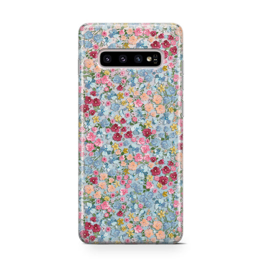 Floral Meadow Protective Samsung Galaxy Case