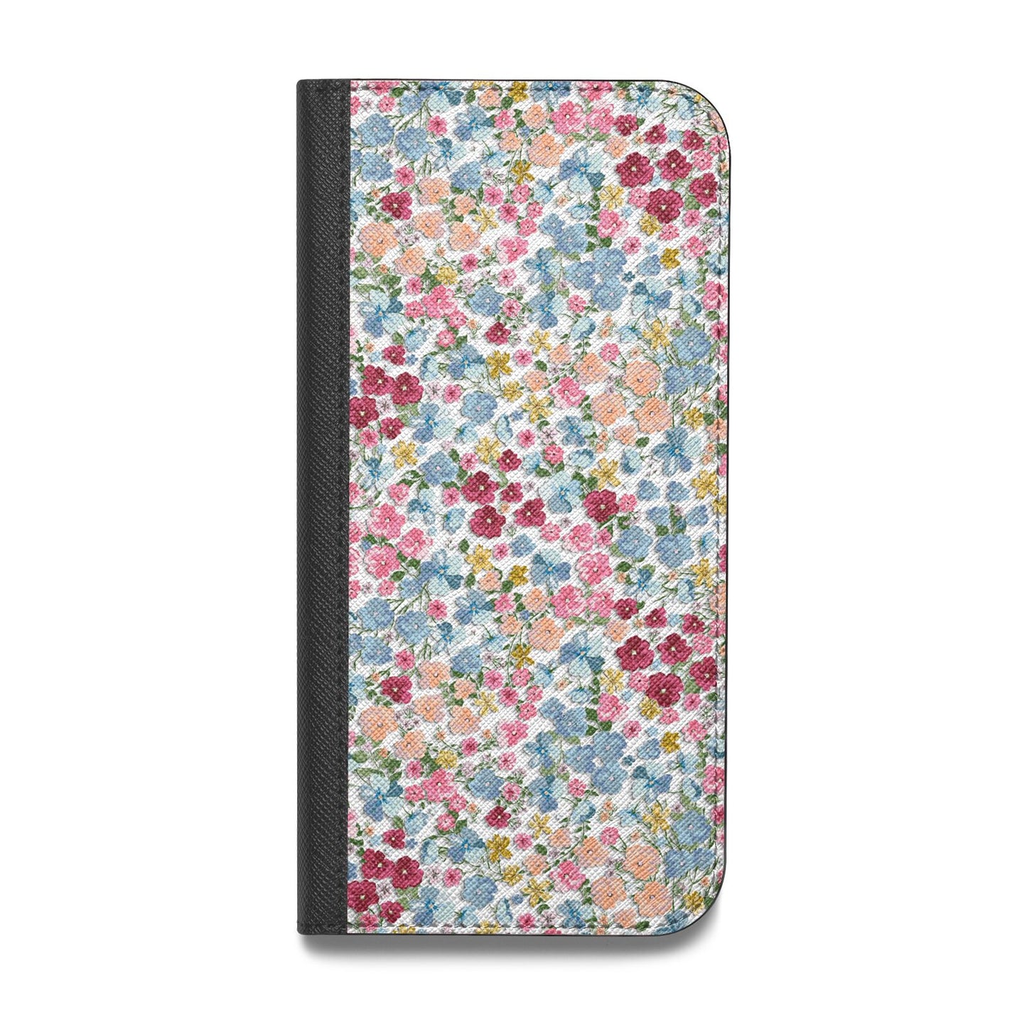Floral Meadow Vegan Leather Flip Samsung Case