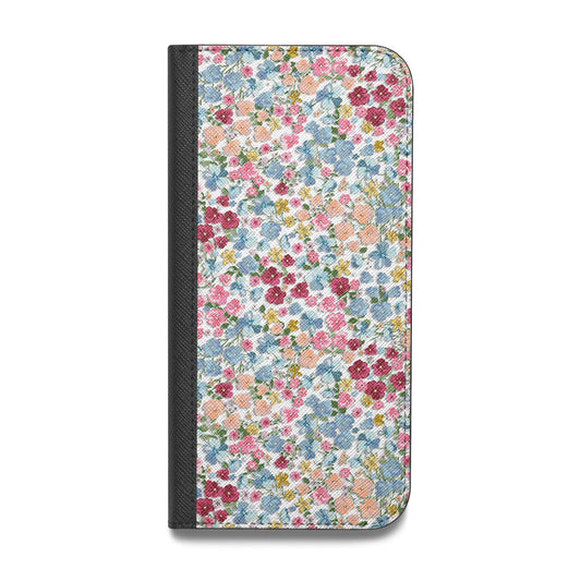 Floral Meadow Vegan Leather Flip Samsung Case