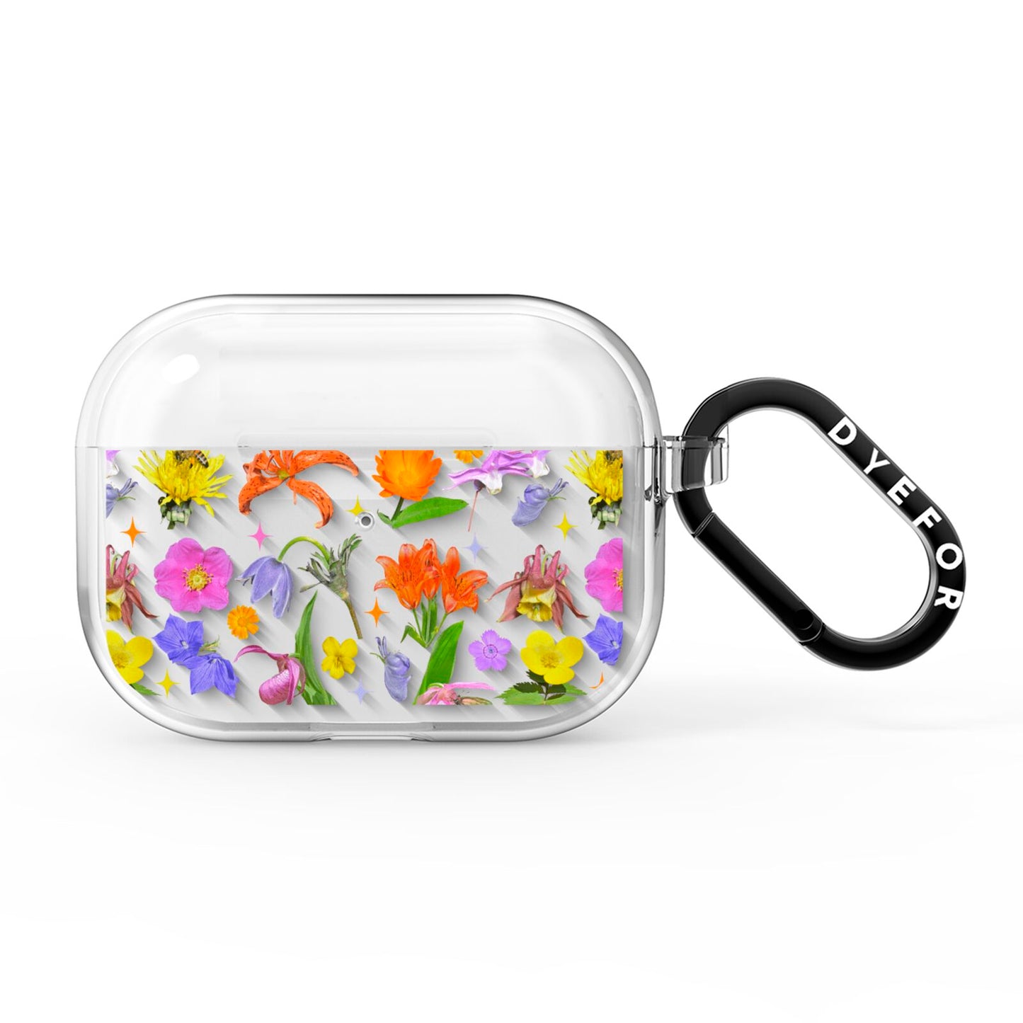 Floral Mix AirPods Pro Clear Case