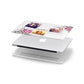 Floral Photo Montage Upload Apple MacBook Case in Detail