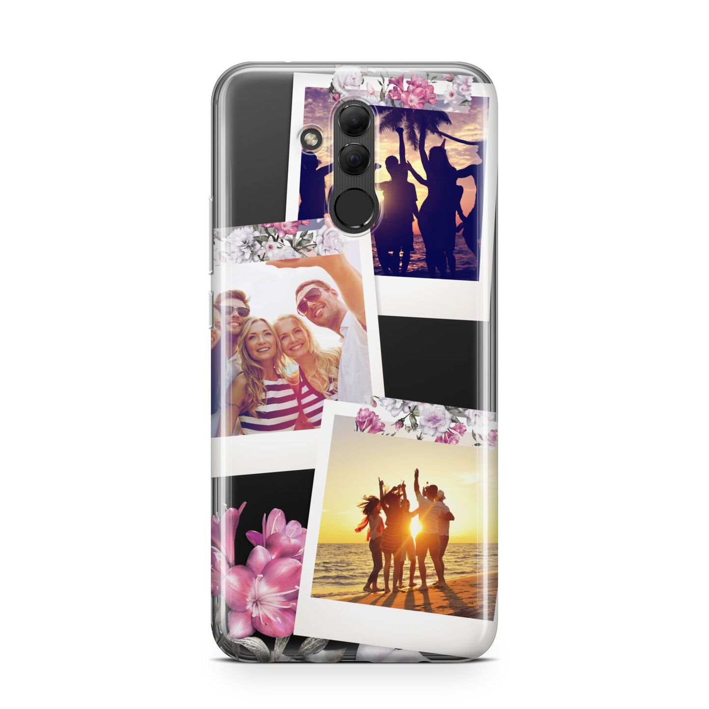 Floral Photo Montage Upload Huawei Mate 20 Lite