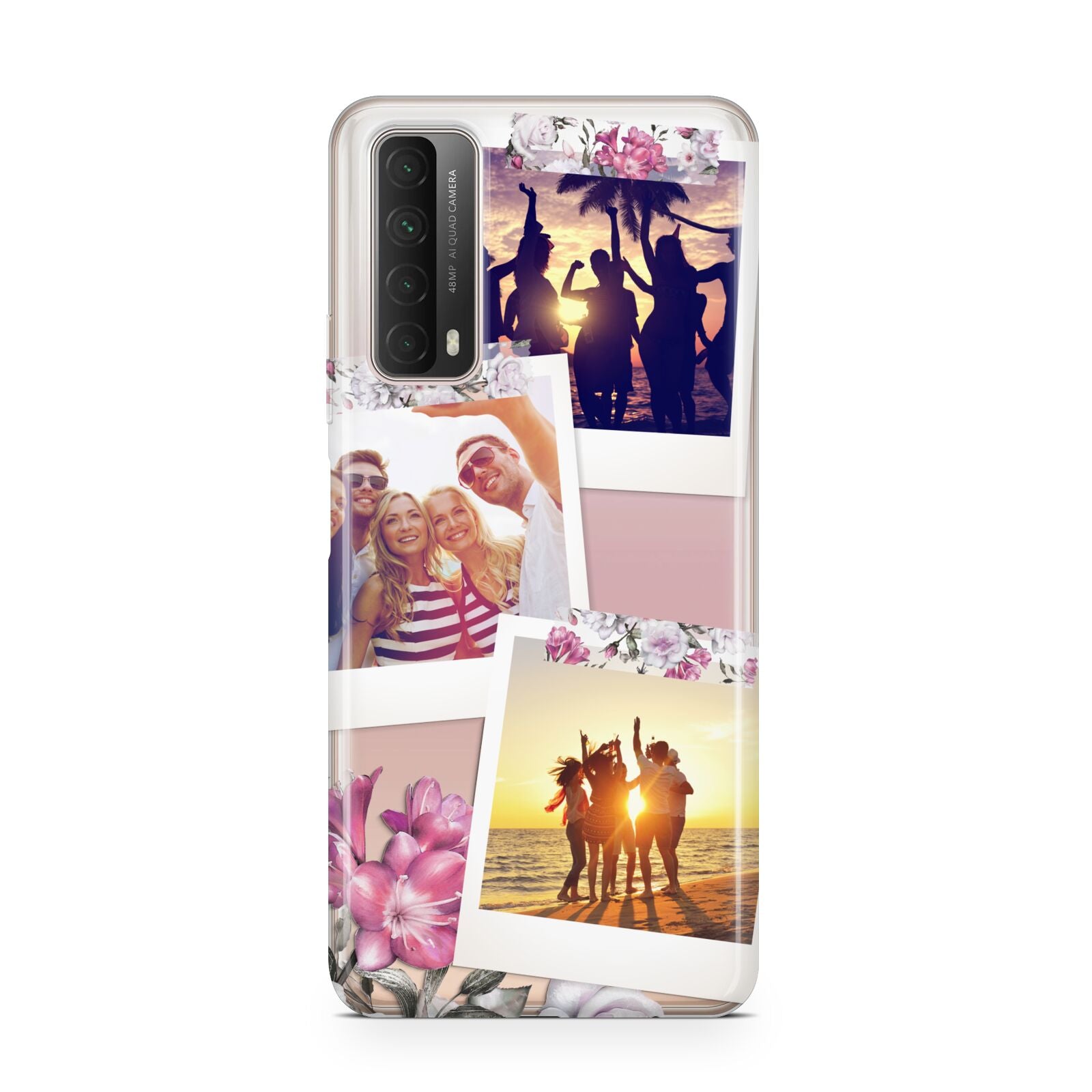 Floral Photo Montage Upload Huawei P Smart 2021